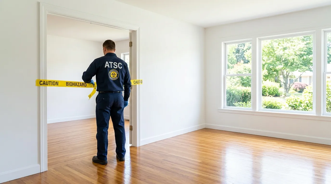 Certified biohazard cleanup crew performing Crime Scene Cleanup in Kings Point